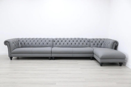 Buckingham Leather Corner Sofa