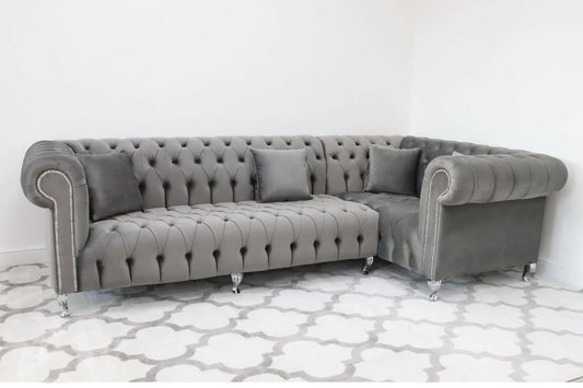 Bespoke Corner Chesterfield Upholstered Seating