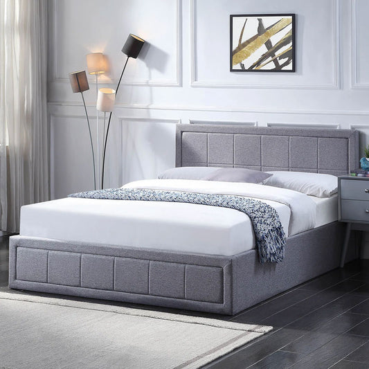 Double Ottoman Bed Frame With Mattress