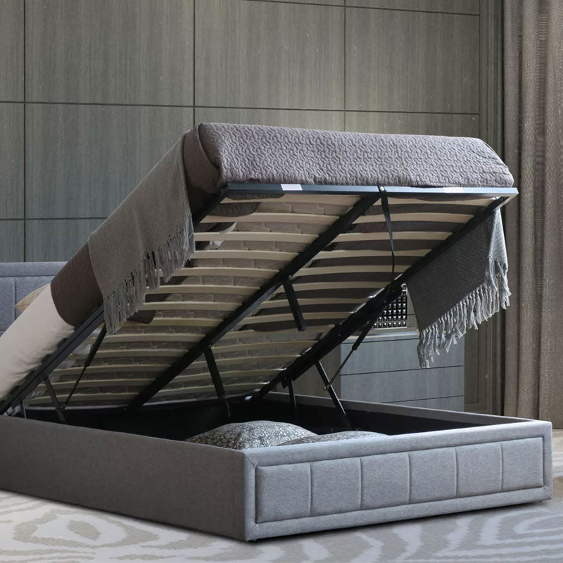Double Ottoman Bed Frame With Mattress