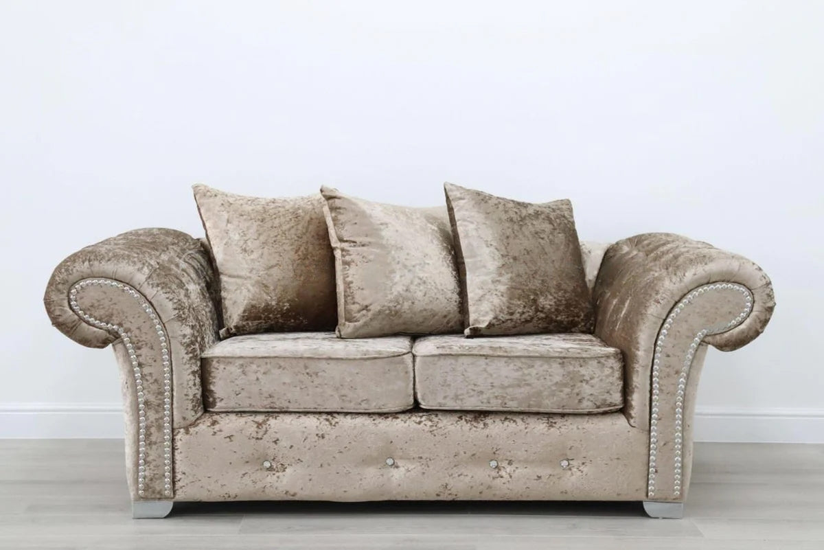 Bella Shimmer Velvet Sofa