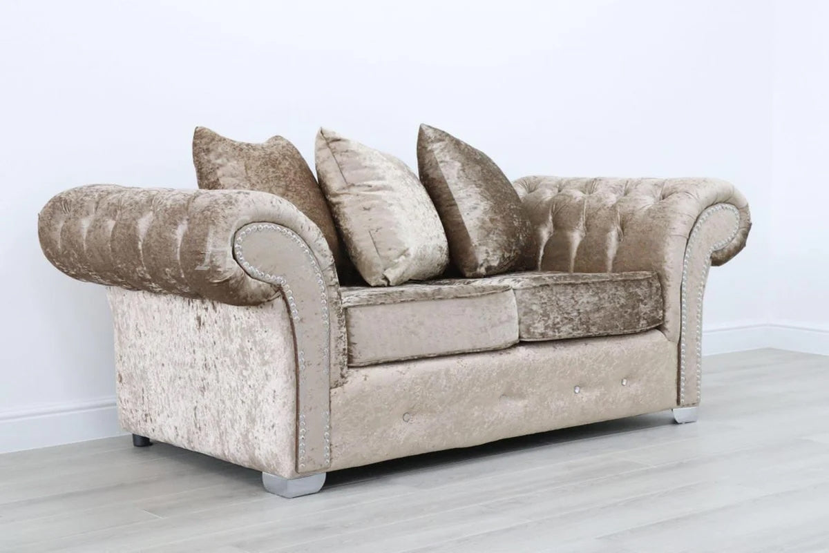 Bella Shimmer Velvet Sofa