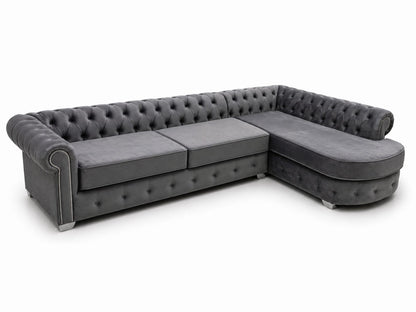 Chesterfield Corner Sofa with Chaise