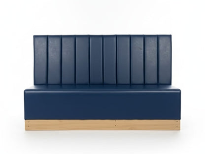 Nordic Bench (Blue + Wood)