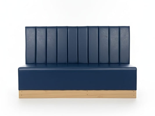 Nordic Bench (Blue + Wood)