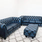 Chesterfield Antique Leather Sofa