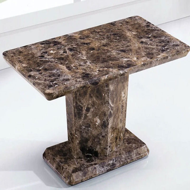 Nantes Brown Marble Effect Coffee Table