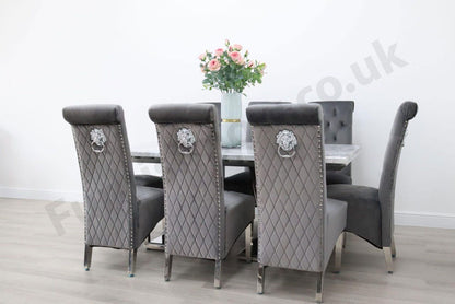 Sorrento Dining Table & 8 Leon Chairs