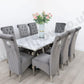 Sorrento Dining Table & 8 Leon Chairs