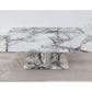 Nantes Black & White Marble Effect Coffee Table