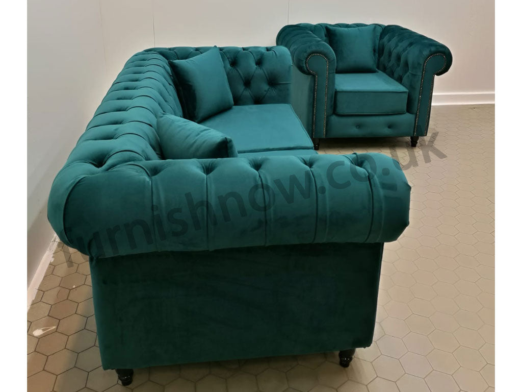 Chesterfield Velvet Sofa