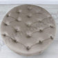 Upholstered Round Footstool/Coffee Table