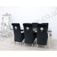 2m Rome & 6 Leon Chairs