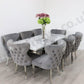 Sicily Table & 8 Valencia Chairs