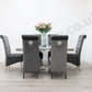 Naples Table & 6 Leon Chairs