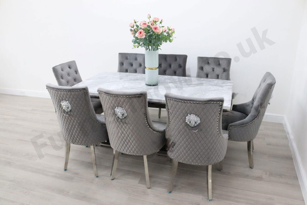 Sorrento Dining Table & 8 Madrid Chairs