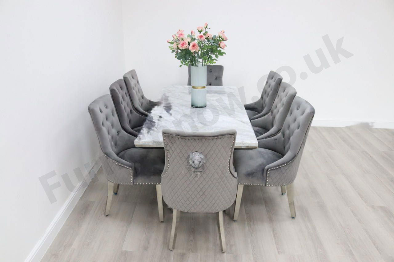 Sorrento Dining Table & 8 Madrid Chairs