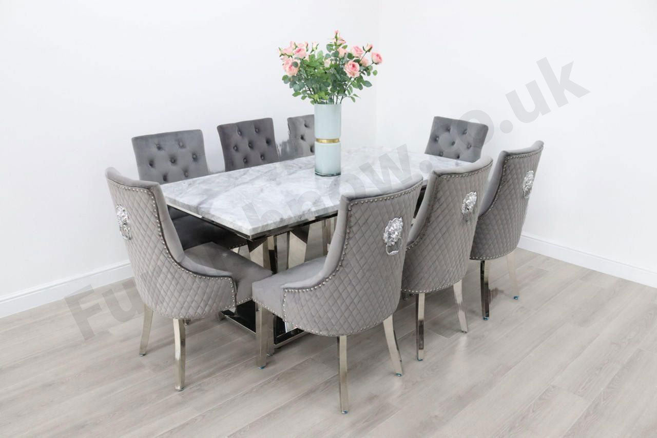 Sorrento Dining Table & 8 Madrid Chairs