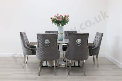 Naples Table & 6 Madrid Chairs