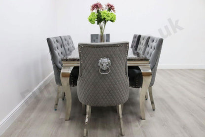 2m Rome & 8 Madrid Chairs