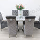 Sorrento Table & 6 Leon Chairs