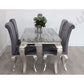 1.5m Rome & 4 Malaga Chairs