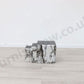 Lille Light Grey Marble Effect Nest Of Tables