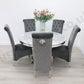 1.3m Round Sorrento & 5 Leon Chairs