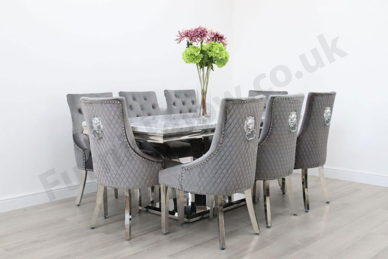 Sicily Table & 8 Madrid Chairs