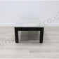 Lyon Light Grey Marble Effect Coffee Table