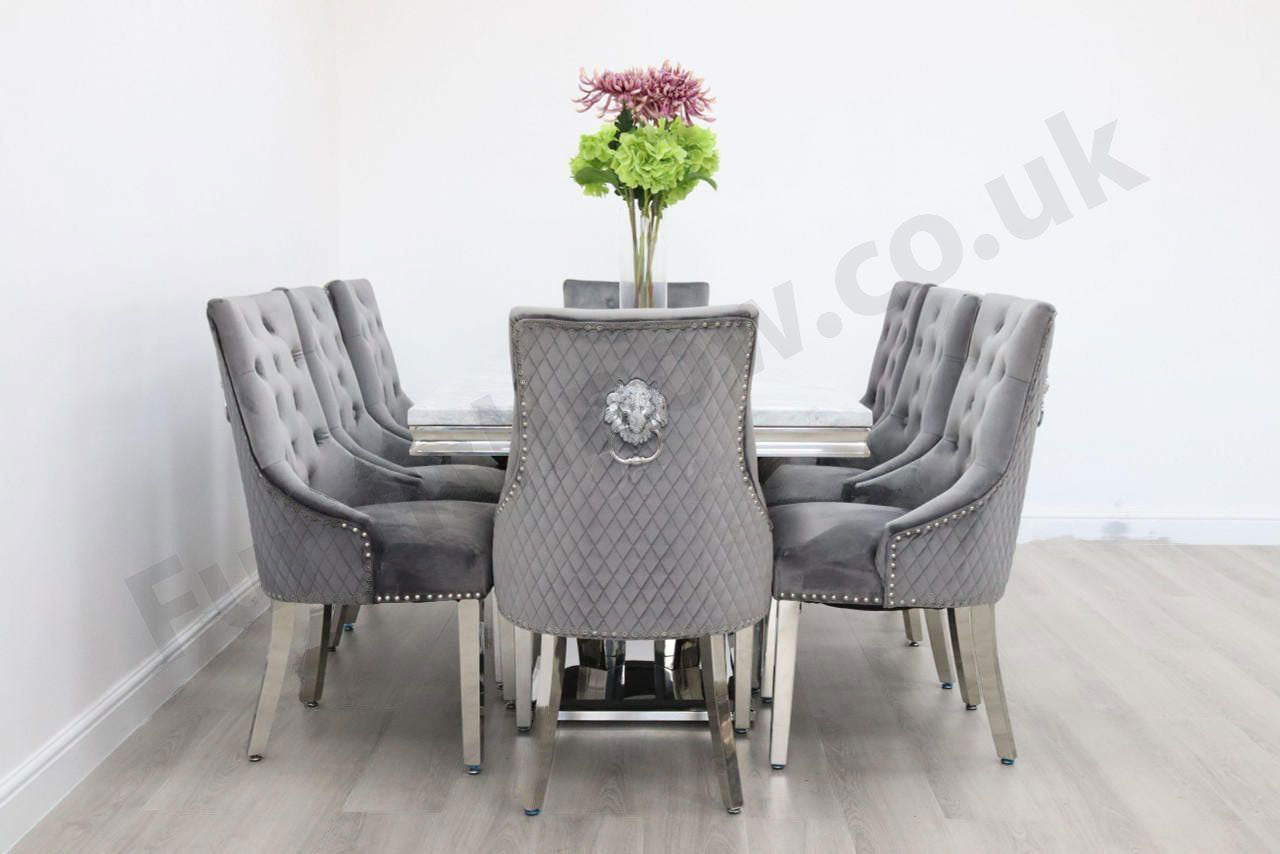 Sicily Table & 8 Madrid Chairs