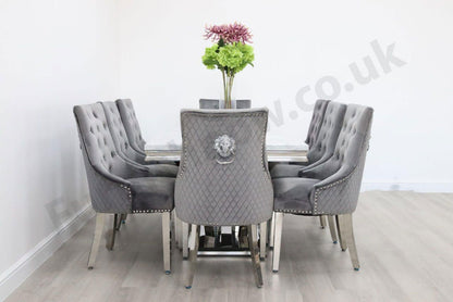 Sicily Table & 8 Madrid Chairs