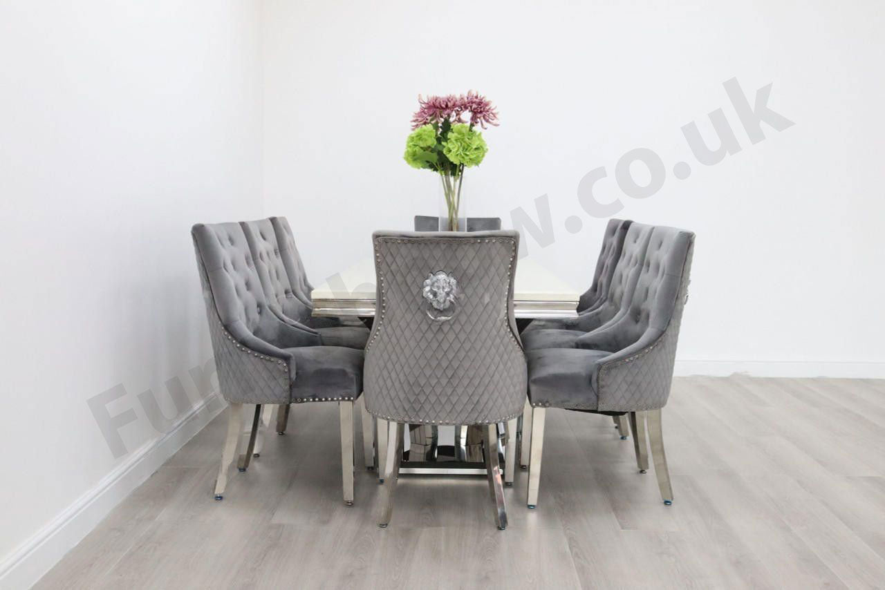 Sicily Table & 8 Madrid Chairs