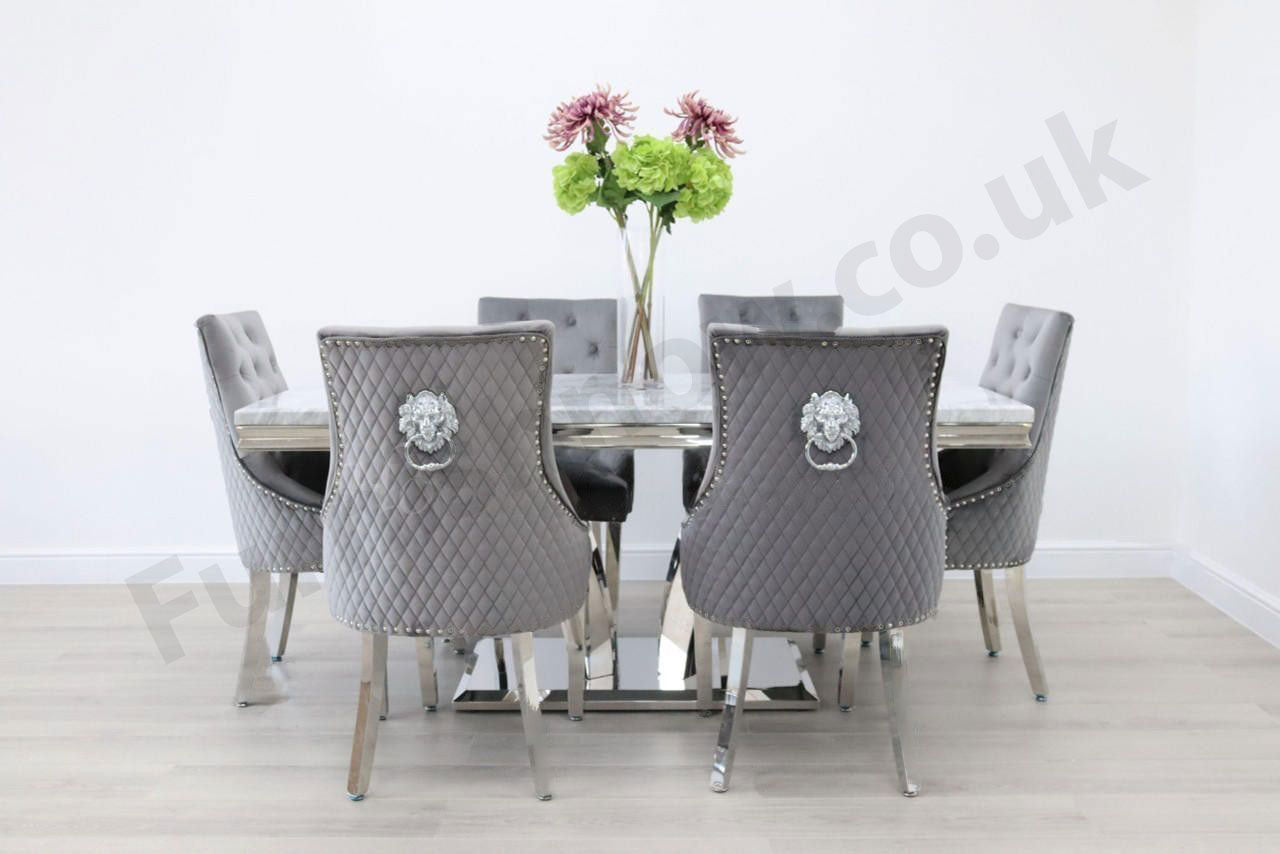 Sicily Table & 6 Madrid Chairs