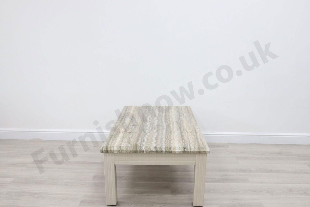 Lyon Oak Mable Effect Coffee Table