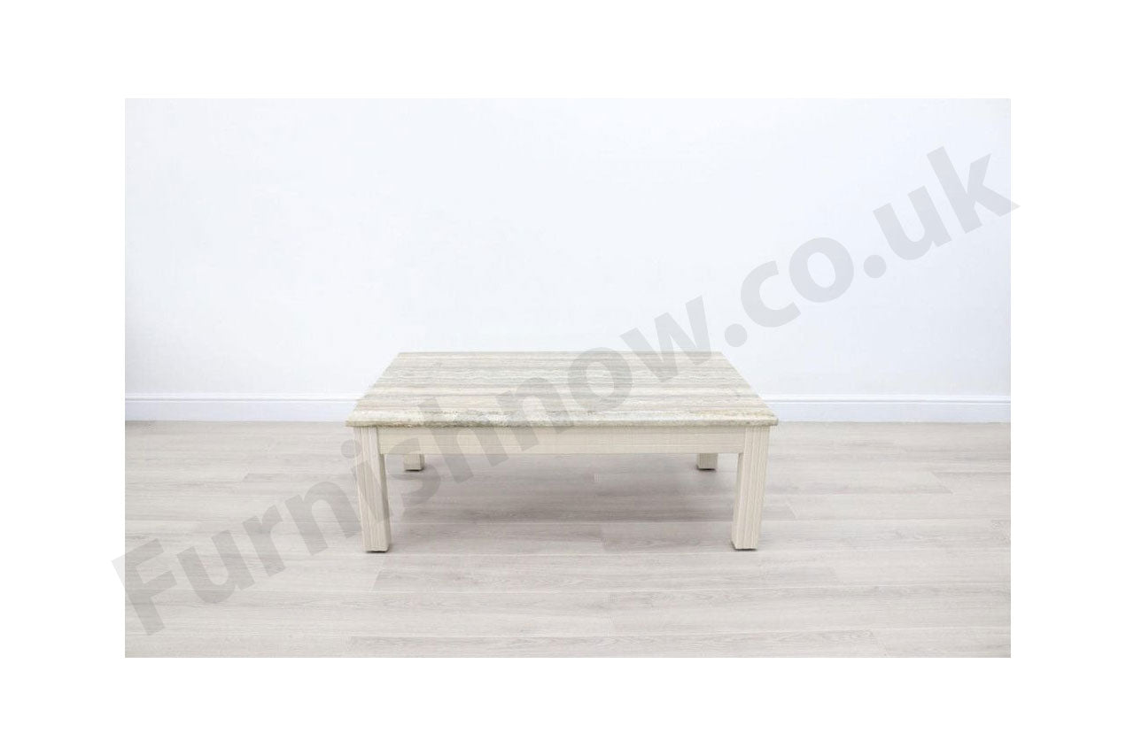 Lyon Oak Mable Effect Coffee Table