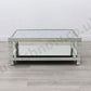 Maisse 2-Tier Crushed Diamond Coffee Table