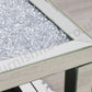 Maisse 2-Tier Crushed Diamond Coffee Table