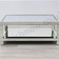 Maisse 2-Tier Crushed Diamond Coffee Table