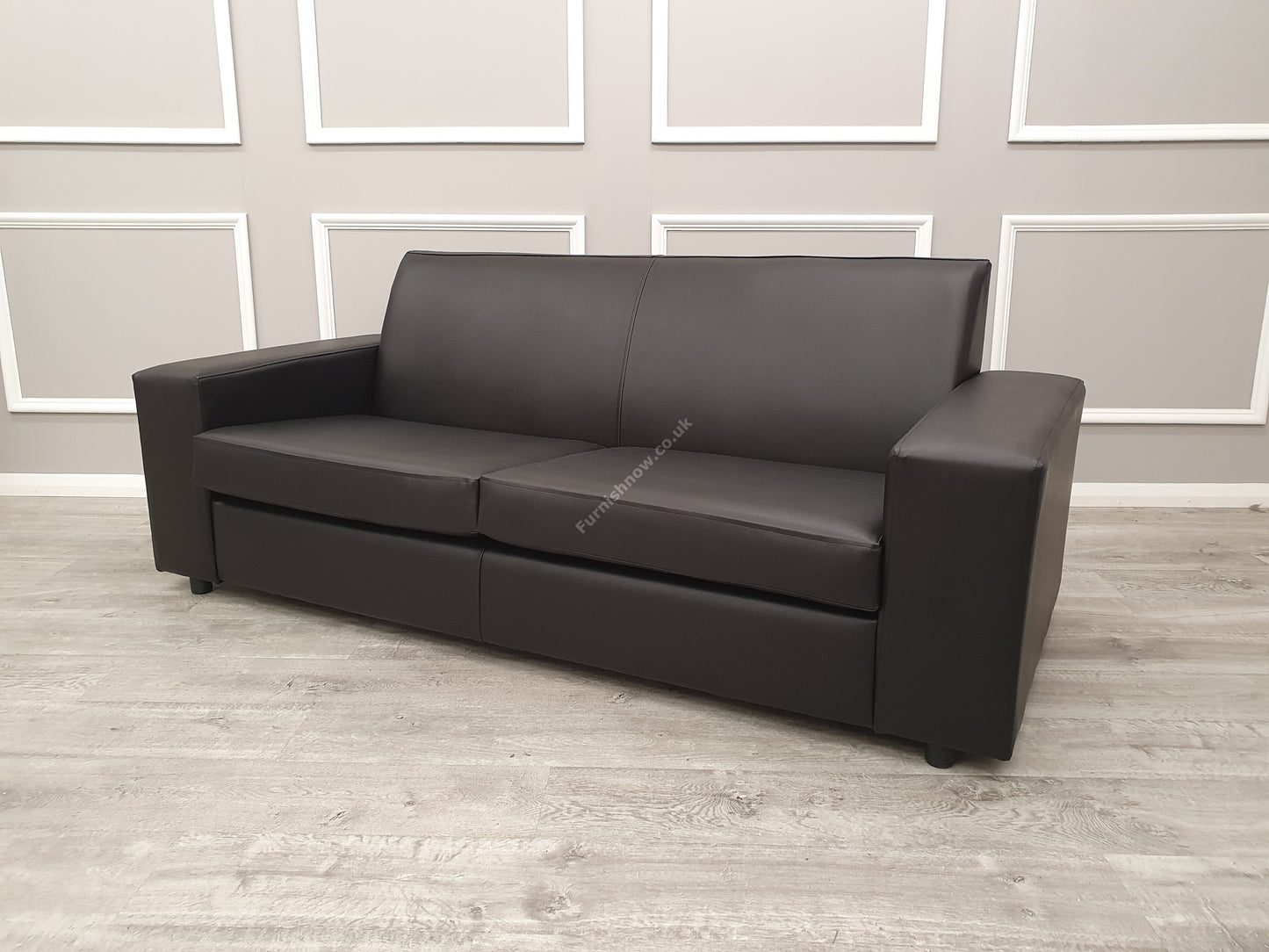 Nevada Faux Leather Contract Sofa