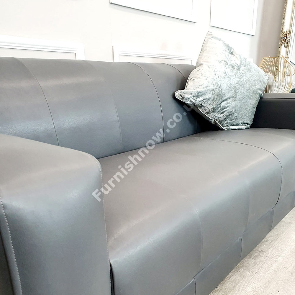 Chatham Faux Leather Sofa