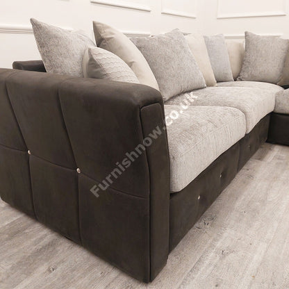 Lenox 4 Piece Corner Modular Sofa