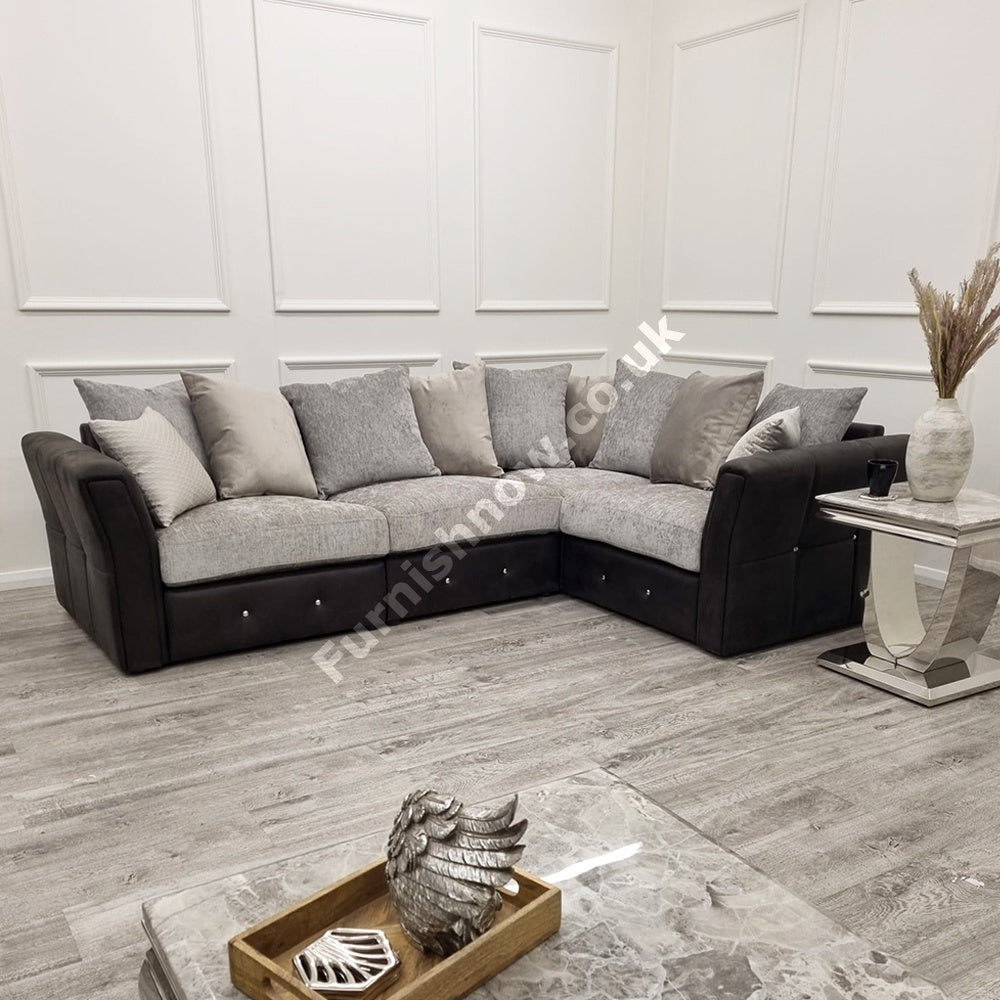 Lenox 4 Piece Corner Modular Sofa