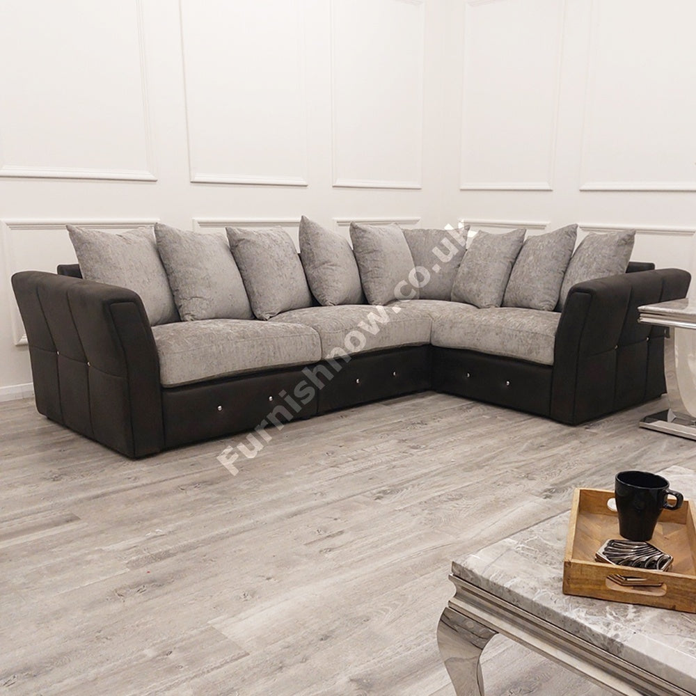 Lenox 4 Piece Corner Modular Sofa